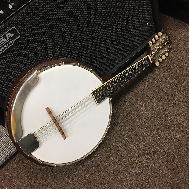 Weymann 1921 Banjo Mandolin Excellent Condition w/ Original | Reverb