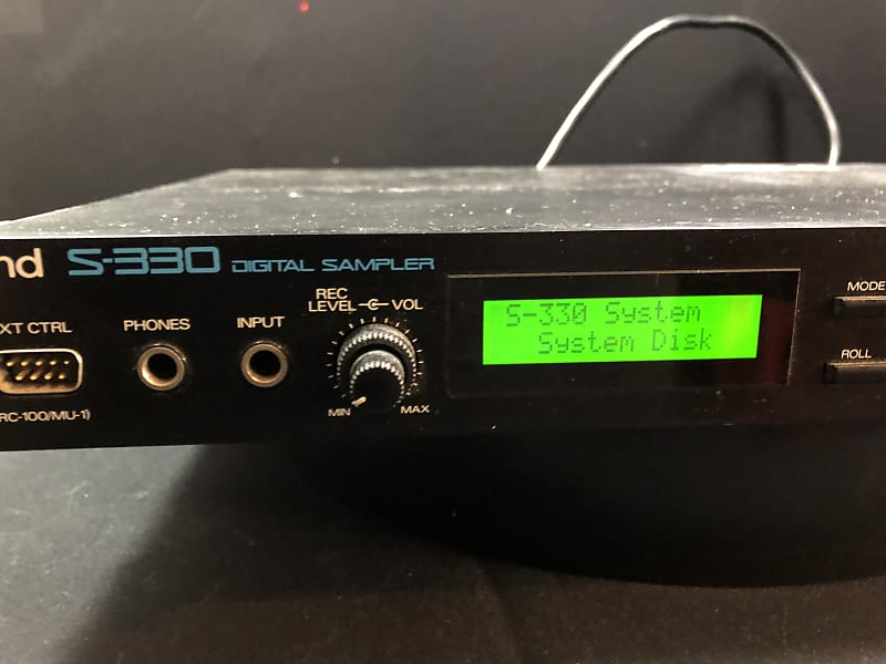 1987 • Roland S-330 Digital Sampler 12 bit Lo-fi 15 - 30 kHz | Reverb