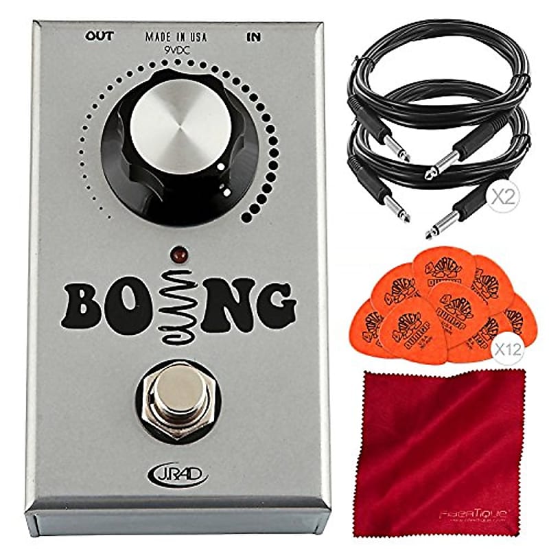 J. Rockett Audio Designs Boing Spring Reverb Effects Pedal Bundled with Guitar P image 1