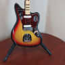 Fender Jaguar 1973 with rare maple cap bound neck