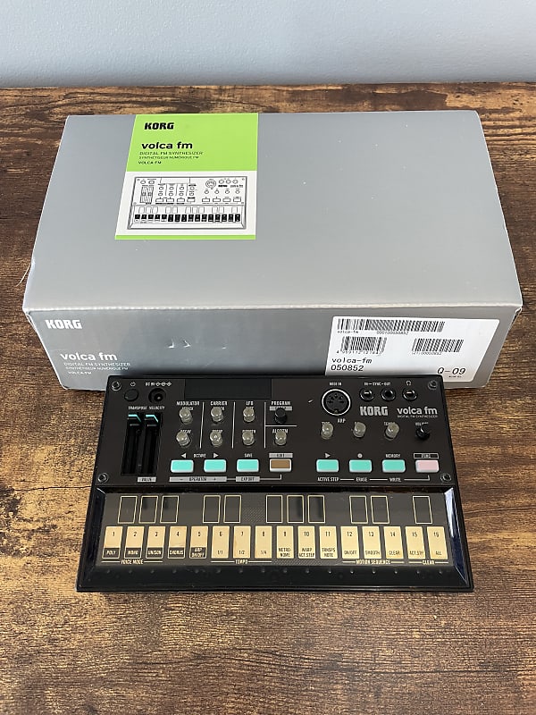 Korg volca deals fm sequencer