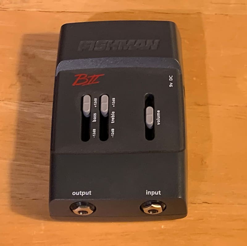 Fishman B II Upright Bass Preamp Reverb