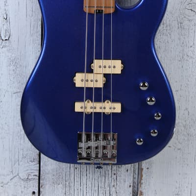 Charvel Pro-Mod San Dimas Bass PJ IV 4 String Electric Bass Guitar Mystic Blue for sale