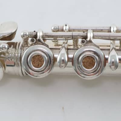 Emerson Flute Open Hole B Foot Silver Head SN 87534 GREAT PLAYER image 17