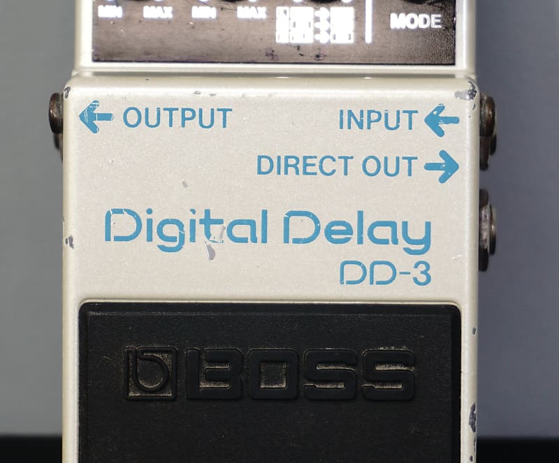 Boss DD-3 90's Digital Delay Guitar Effects Pedal - Pink Label