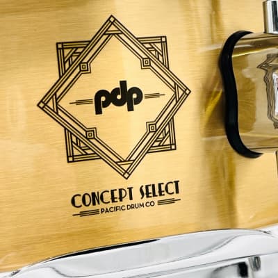 Pacific PDP Concept Select 3mm 5x14 Bell Bronze Snare Drum PDSN0514CS image 4