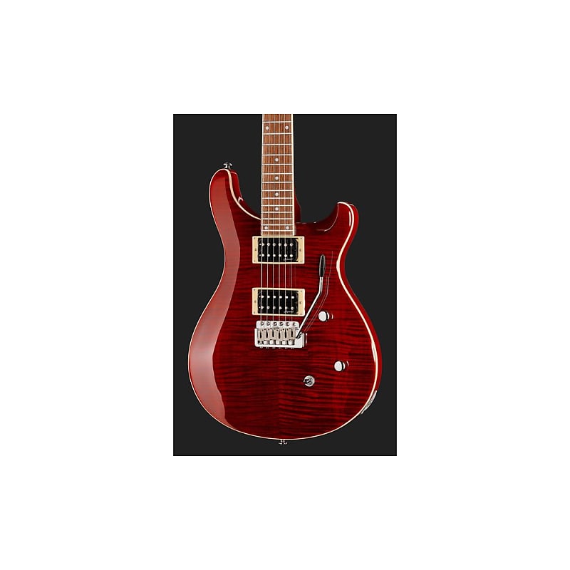 Harley Benton CST-24T Black Cherry Flame | Reverb