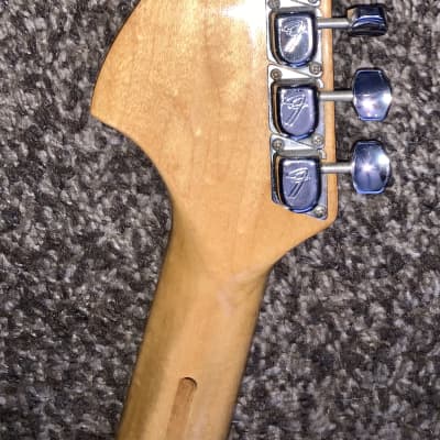 Vintage 1973 fender Stratocaster maple Fretboard electric.guitar hardtail  made in the usa  Sunburst image 9