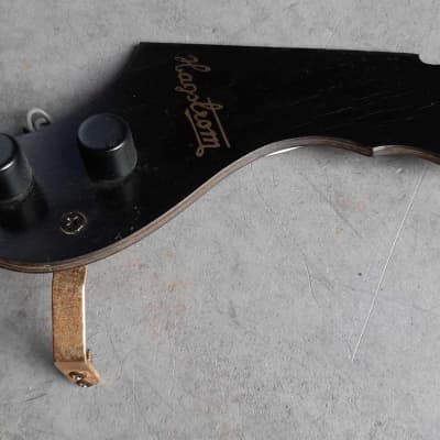 Loaded hnobs and pots hagstrom HL 550 Pickguard - Black and Gold bracket image 1