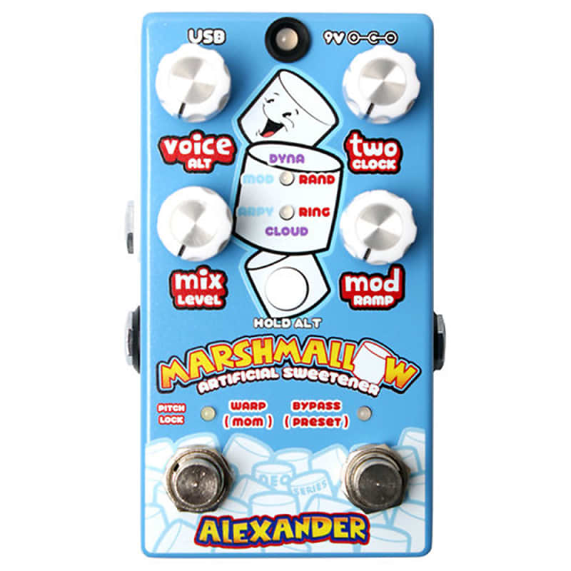 Alexander Pedals Marshmallow Artificial Sweetener Pitch Modulator - NEW image 1