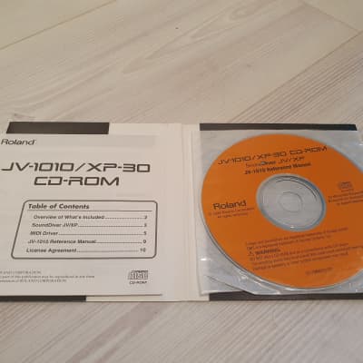 Roland XP-30 Manual Plus XP-30/JV-1010 CD Manual. English Language. Global Ship.  3 Of 3 image 4