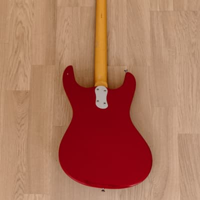 1960s Mosrite Ventures Model XII Vintage 12 String Electric Guitar Red w/ Case, USA-Made image 3