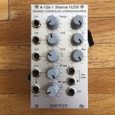 Doepfer A-106-1 Xtreme Filter Voltage Controlled Lowpass / Highpass
