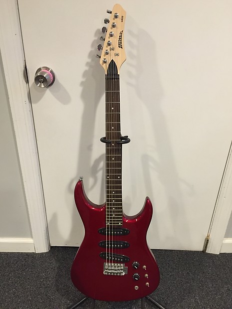 Schecter Guitar Research LG33 Late 90's Metallic Red - Used image 1