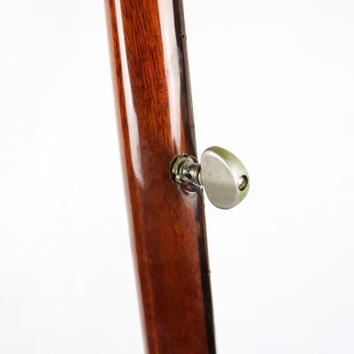 1960s-1970s Eko 5 String Closed Back Banjo - Natural image 9