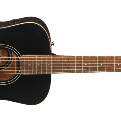 Fender Joe Strummer Campfire Walnut Fingerboard Matte Black image 4
