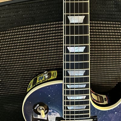 Gibson Les Paul Custom Shop 2006 - RARE Sam Bass Original Artwork NASCAR Trophy image 6