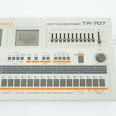 [SALE Ends Dec 16] Roland TR-707 RHYTHM COMPOSER Vintage Drum Machine w/ 100-240V