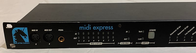 Mark of the Unicorn MIDI Express（MOTU） MOTU (Mark Of The Unicorn) Midi Express XT | Reverb
