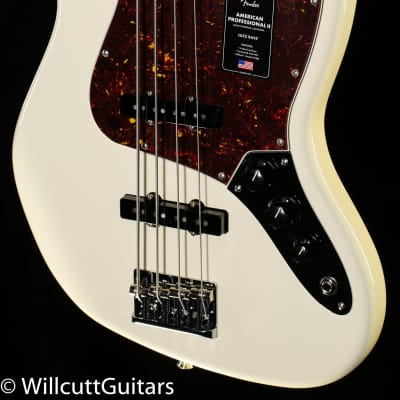 Fender American Deluxe Jazz Bass, White Blonde, Maple | Reverb