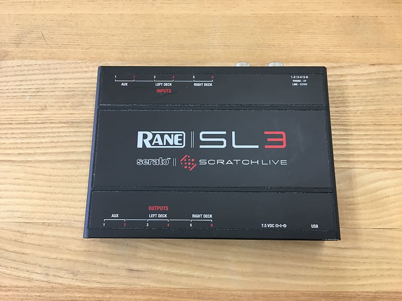 Rane Serato Scratch Live SL3 24-bit DJ Interface - USA Seller | Reverb