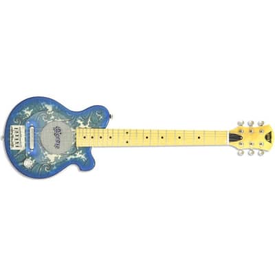 Pignose PGG-200PL Travel Guitar, Blue Paisley for sale