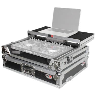 ProX XS-UXLT-MK2 Universal Medium DJ Controller Flight Case w Laptop Shelf image 2