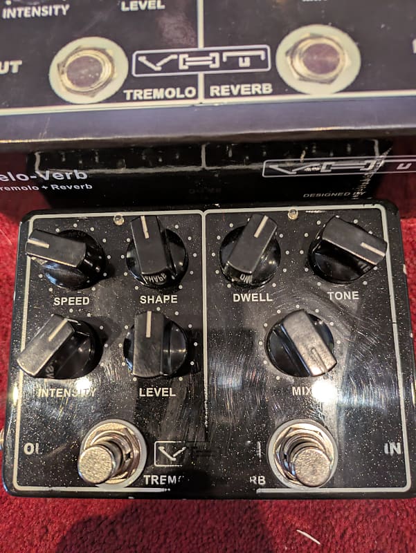 ギター VHT Melo-Verb Tremolo+Reverb Pedal VHT AV-MV1 Melo-Verb Tremolo and Reverb Pedal | Reverb
