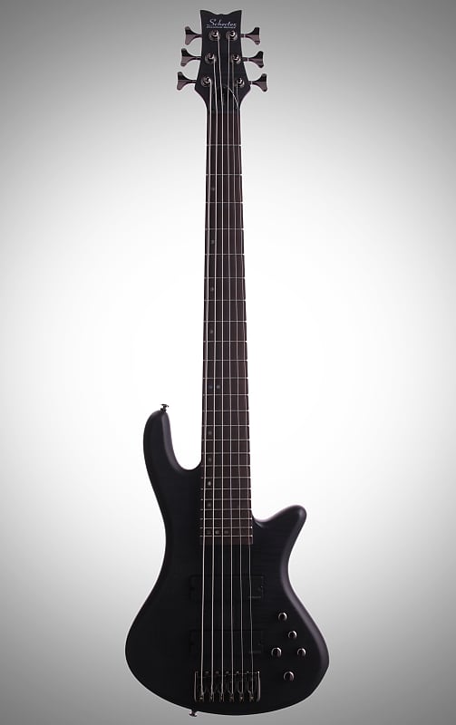 Schecter Stiletto Studio-6 Active 6-String Bass See-Thru