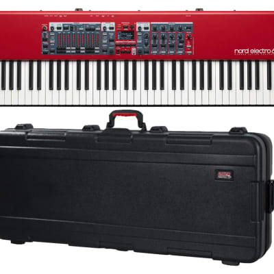 Nord Electro 6HP 73-Key Hammer-Action Stage Piano + Gator Cases TSA Case