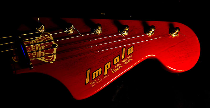 Hagstrom Impala 1965 Red Sunburst. VINTAGE. Stylish Guitar