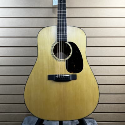 Martin D-18 Satin Acoustic Guitar - Satin Natural w/OHSC & | Reverb