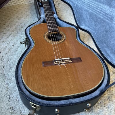 Yamaha APX Series APX-7CN Acoustic/Electric Classical Nylon | Reverb