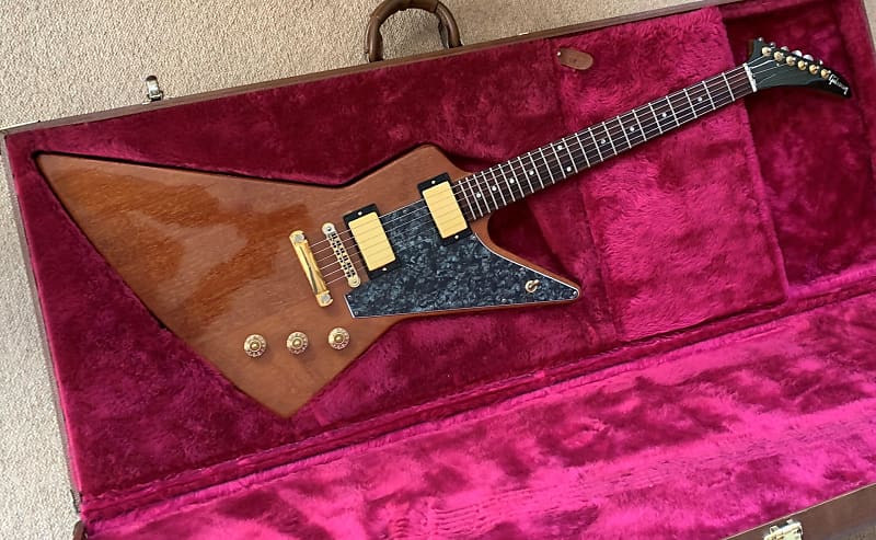 Gibson Explorer 1998 USA Limited Edition 76 reissue Finished in Antique Natural image 1