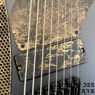 Ronciswall Kamaitachi 8 Multiscale Headless Electric Guitar w/ Case-Marble image 6