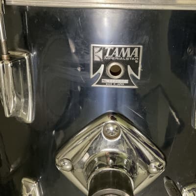 Tama Imperialstar 1980's Midnight Blue Drum Set (used) image 2