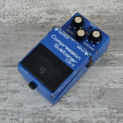 DTM・DAW BOSS Compression Sustainer CS-2 Boss CS-2 Compression Sustainer - Pedal on ModularGrid