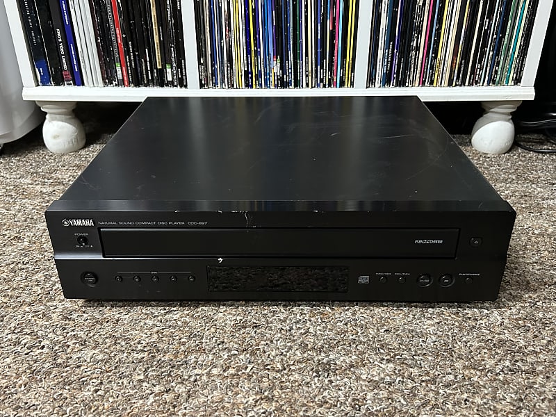 Yamaha CDC-697 Natural Sound Compact Disc CD Player 5-Disc Carousel TESTED ✅  			