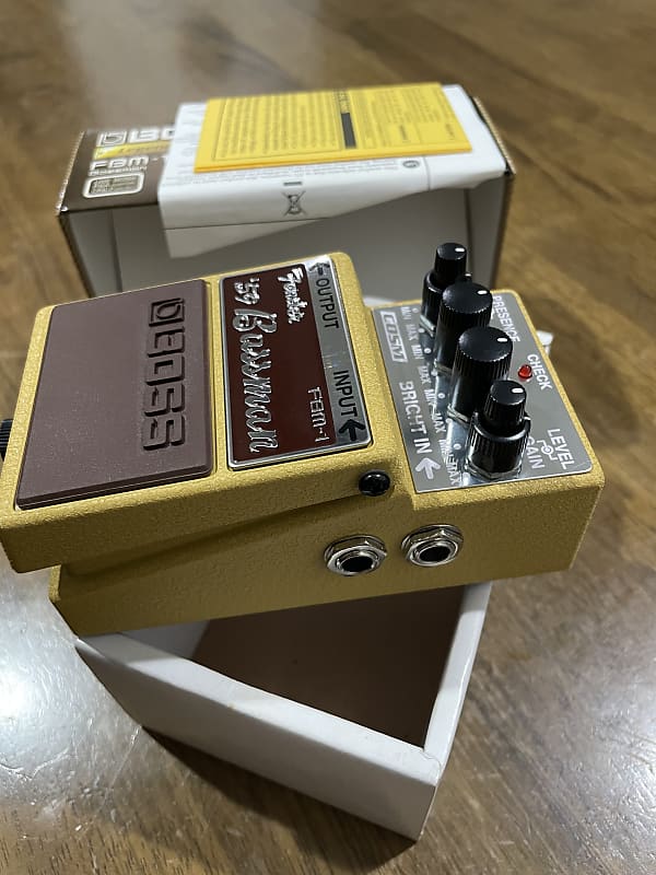 Boss FBM-1 Fender Bassman 59 Overdrive Pedal NEW With 1 Year