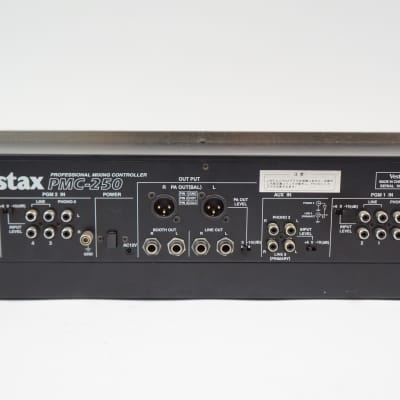 Vestax PMC-250 Professional DJ Mixer built-in DCR-1200 type Isolater EQ Filter image 5