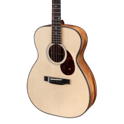 Eastman E3OME Solid Spruce / Solid Ovangkol OM Acoustic Electric Guitar w/Gigbag image 1