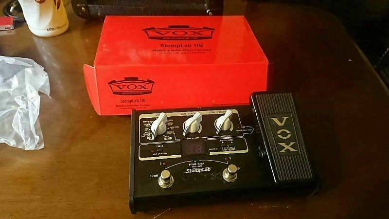 Vox StompLab SL2G Modeling Guitar Floor Multi-Effects Pedal Modern Used Like New Tested No Issues image 1