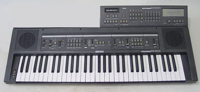Very Rare Seiko Keyboard DS-202  and DS-320 Sequencer image 1