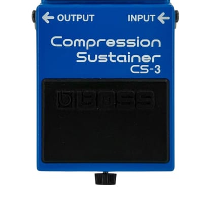 日本製BOSS CS3 Compression Sustainer Boss CS-3 Compression Sustainer (Black Label) Blue - K&S