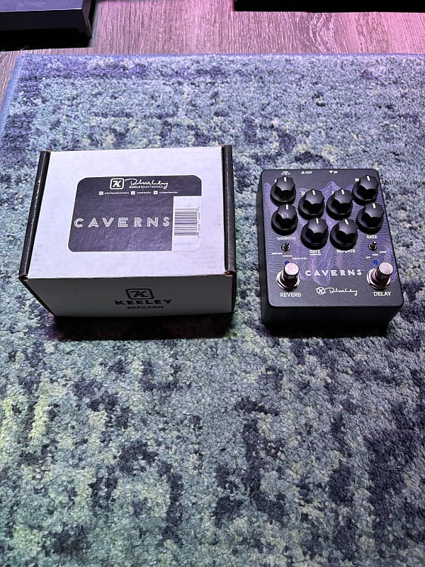 Keeley Caverns Reverb / Delay V2 2019 Black Waves Limited Reverb