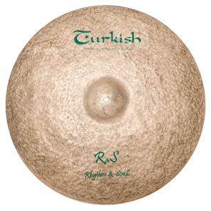 Turkish Cymbals 21" R&S Series Rhythm & Soul Ride RS-R21