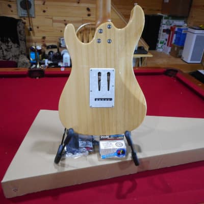 ARIA 714-MK2 TQBL 2022 FLAMED BLUE Electric Guitar w/Acc Kit image 6