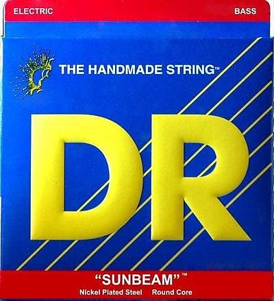 DR NMR5-45 SUNBEAM 5-String Nickel Plated Bass String Set, 45-125 image 1