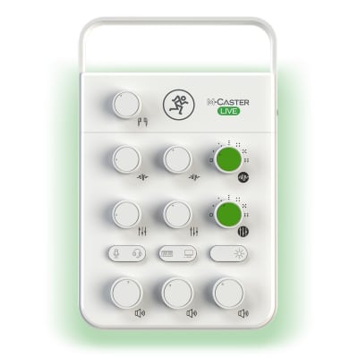 Mackie M-Caster Live Portable Live Streaming Mixer - White image 1