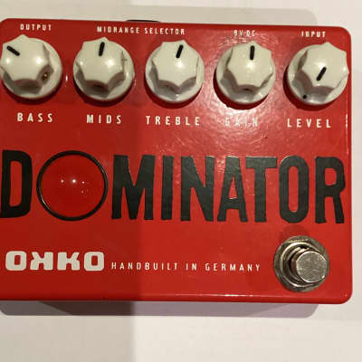 OKKO Dominator Distortion 2010s - Red for sale